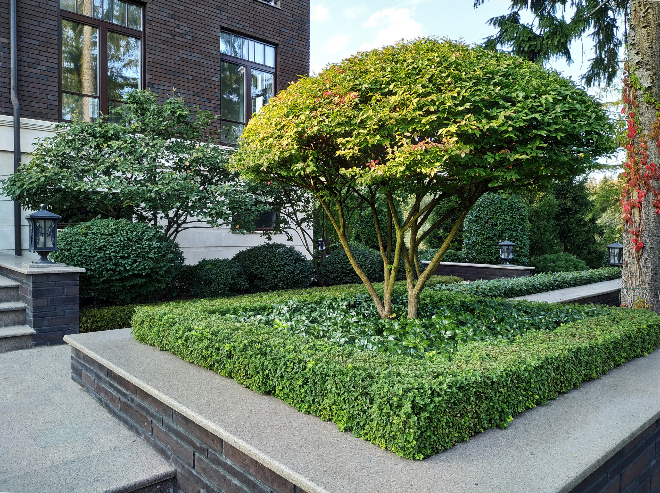 Почему так: Один сад выглядит дорого, а другой — нет