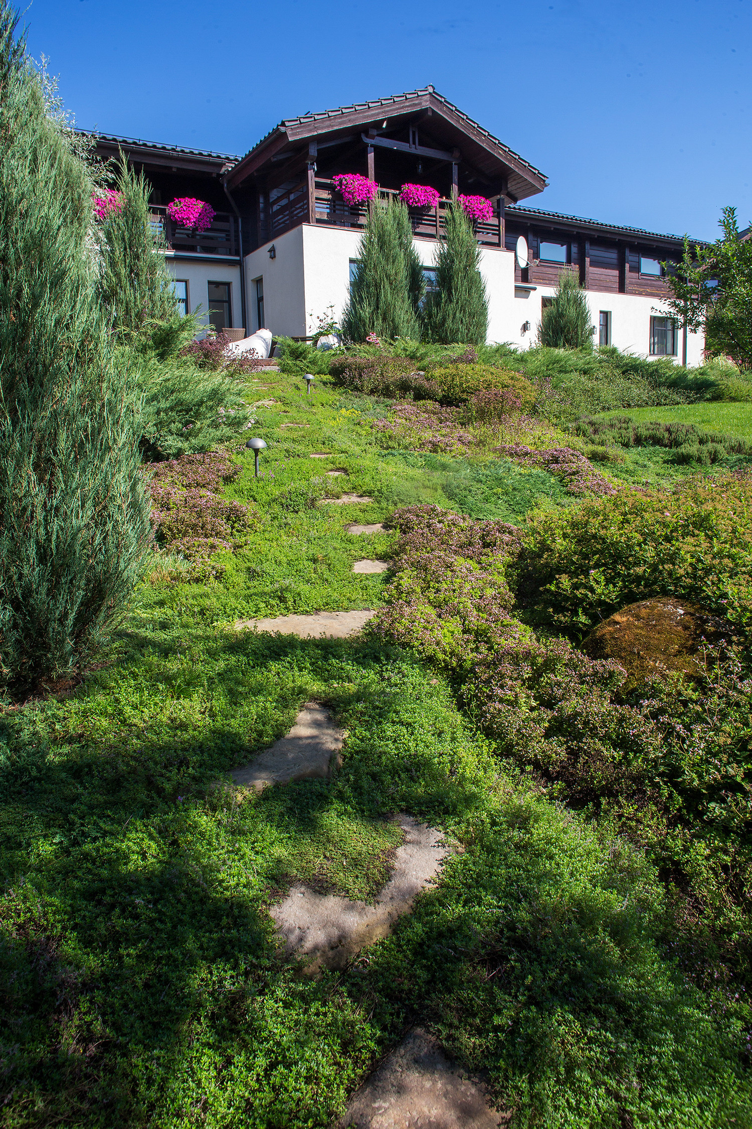 До и после: Сад с большим уклоном