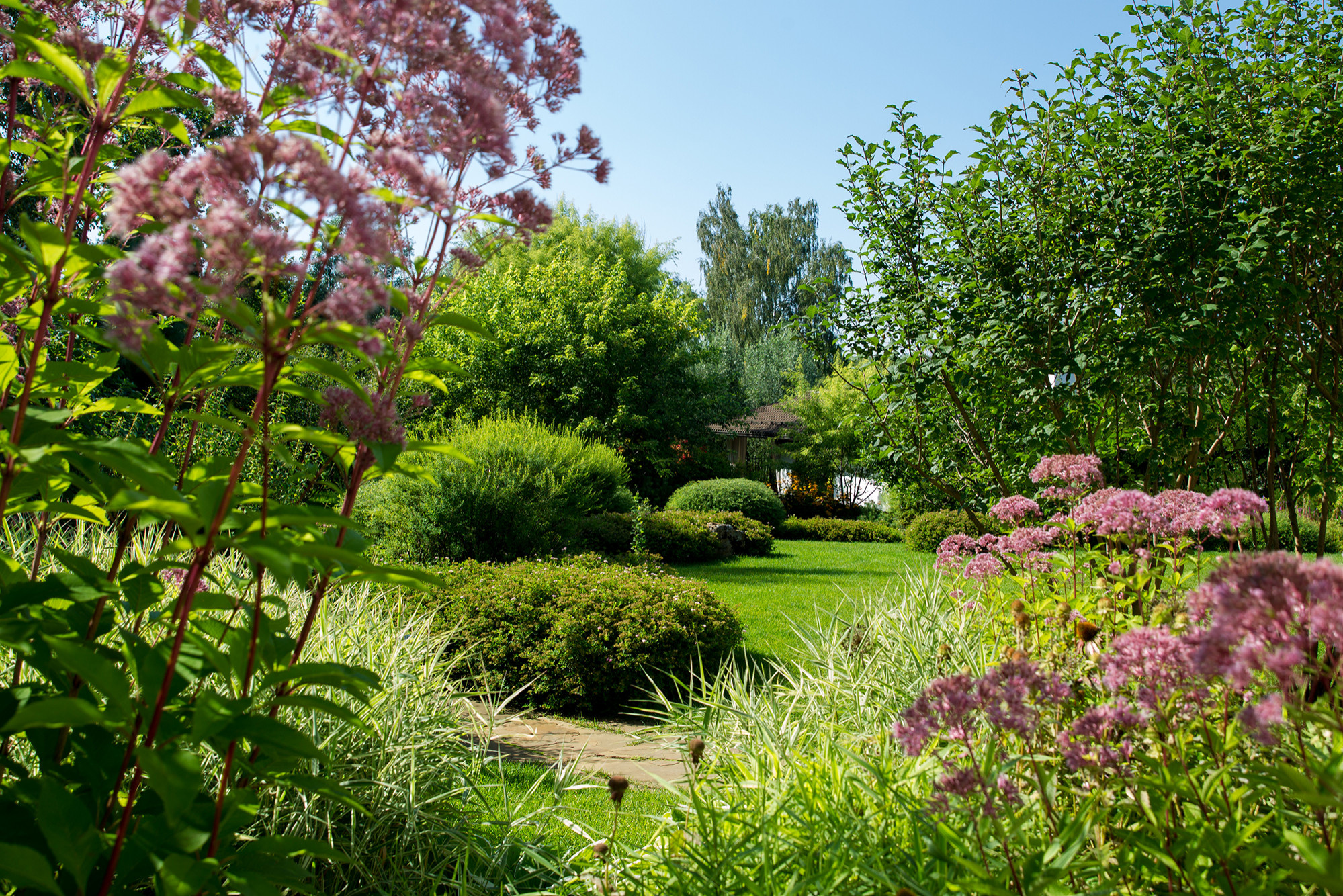 До и после: Сад с большим уклоном