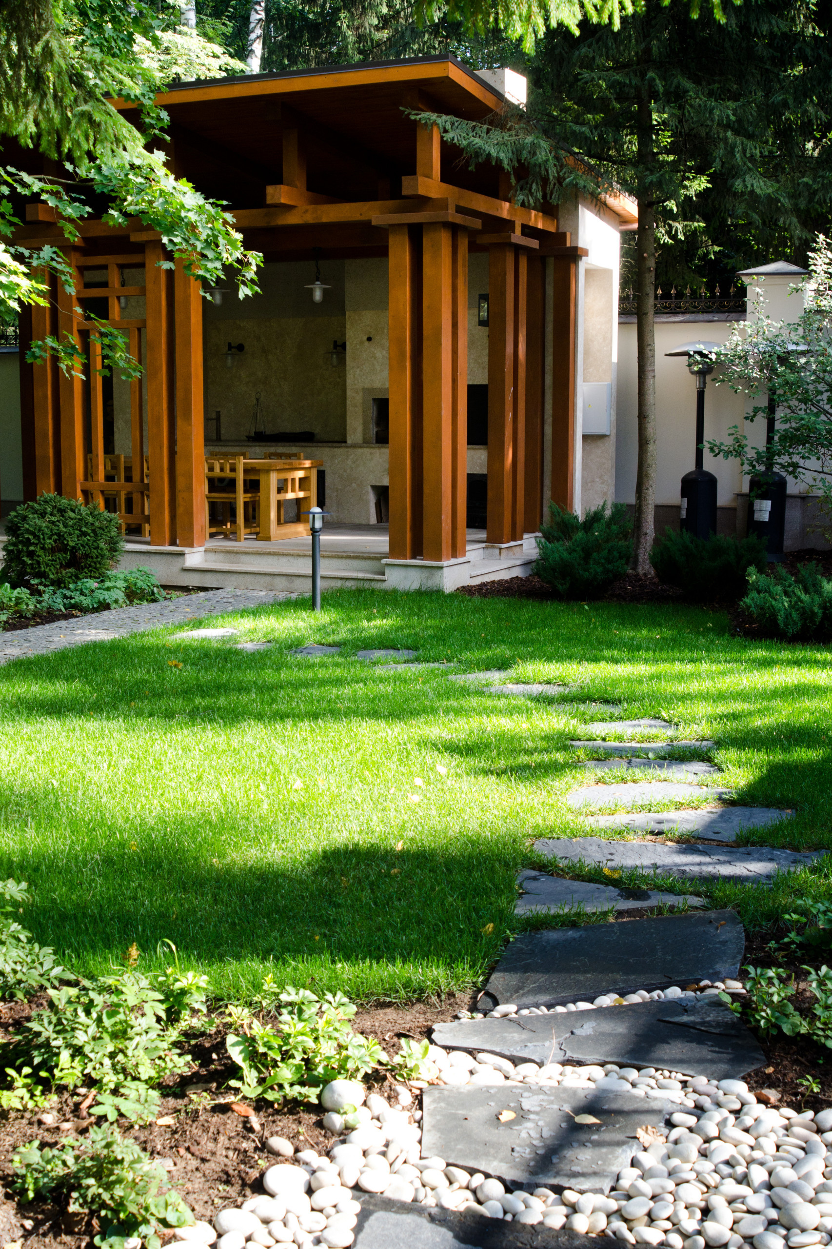 Проект недели: Регулярный и пейзажный сад на лесном участке