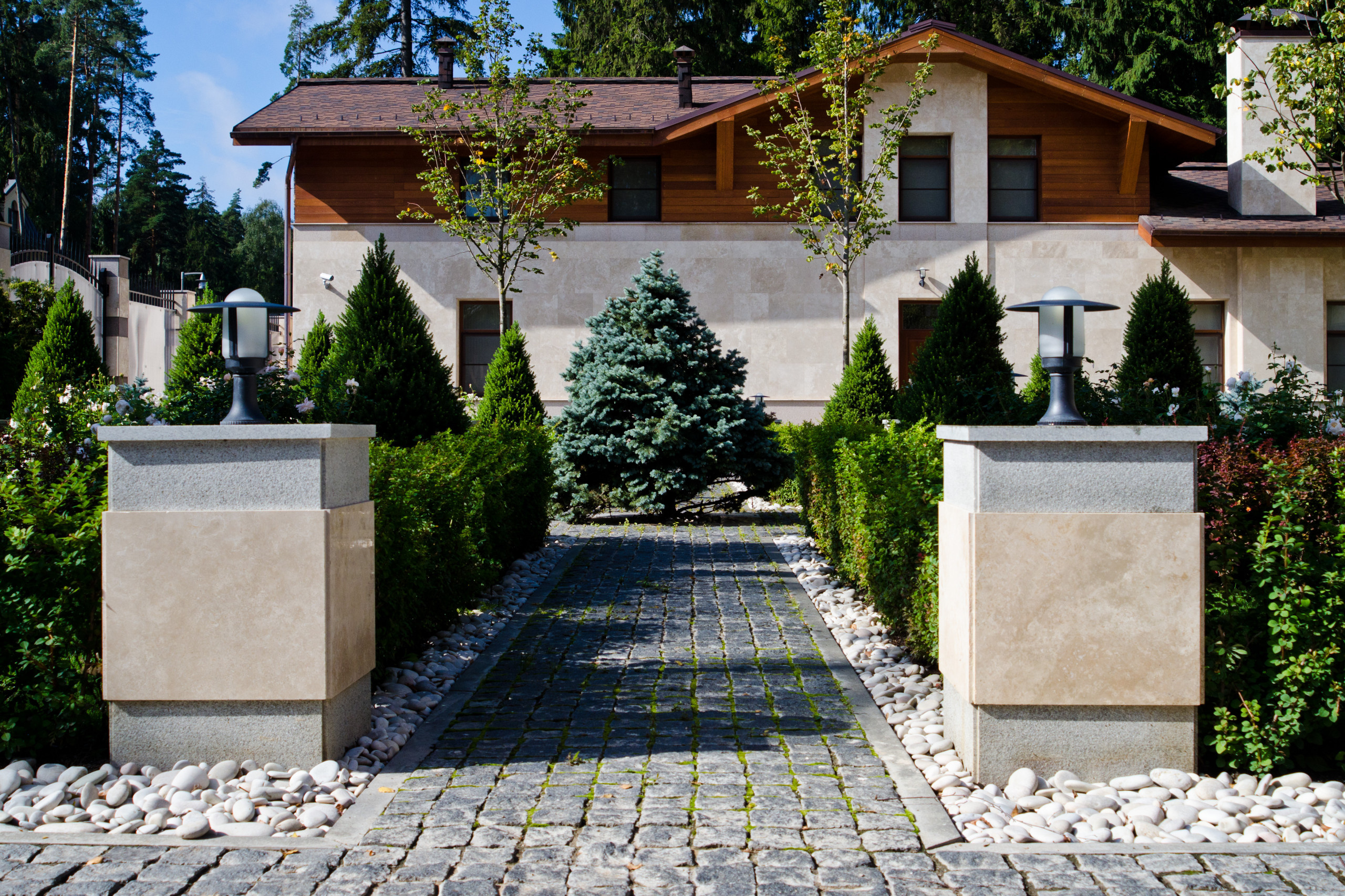 Проект недели: Регулярный и пейзажный сад на лесном участке