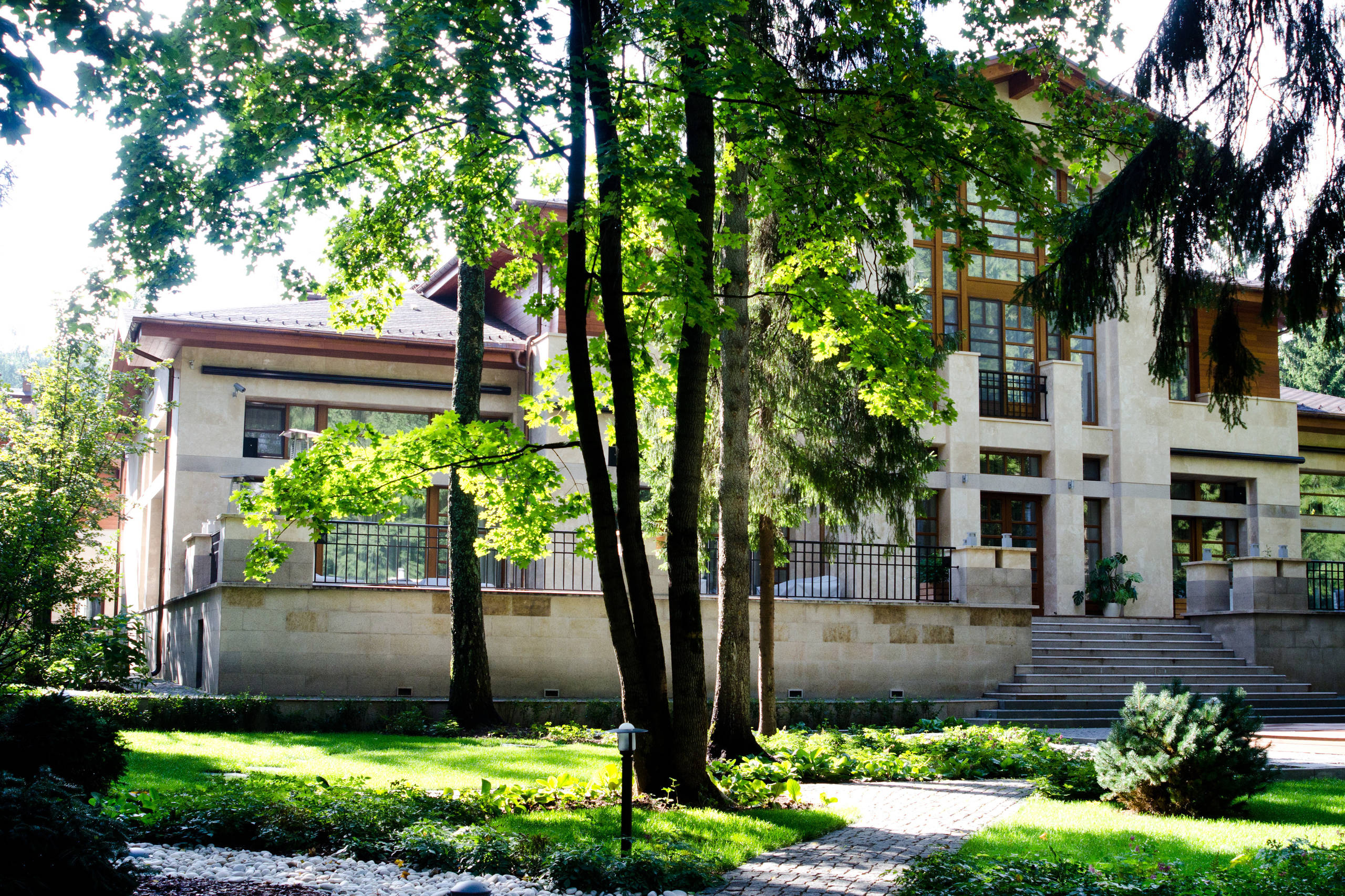 Проект недели: Регулярный и пейзажный сад на лесном участке