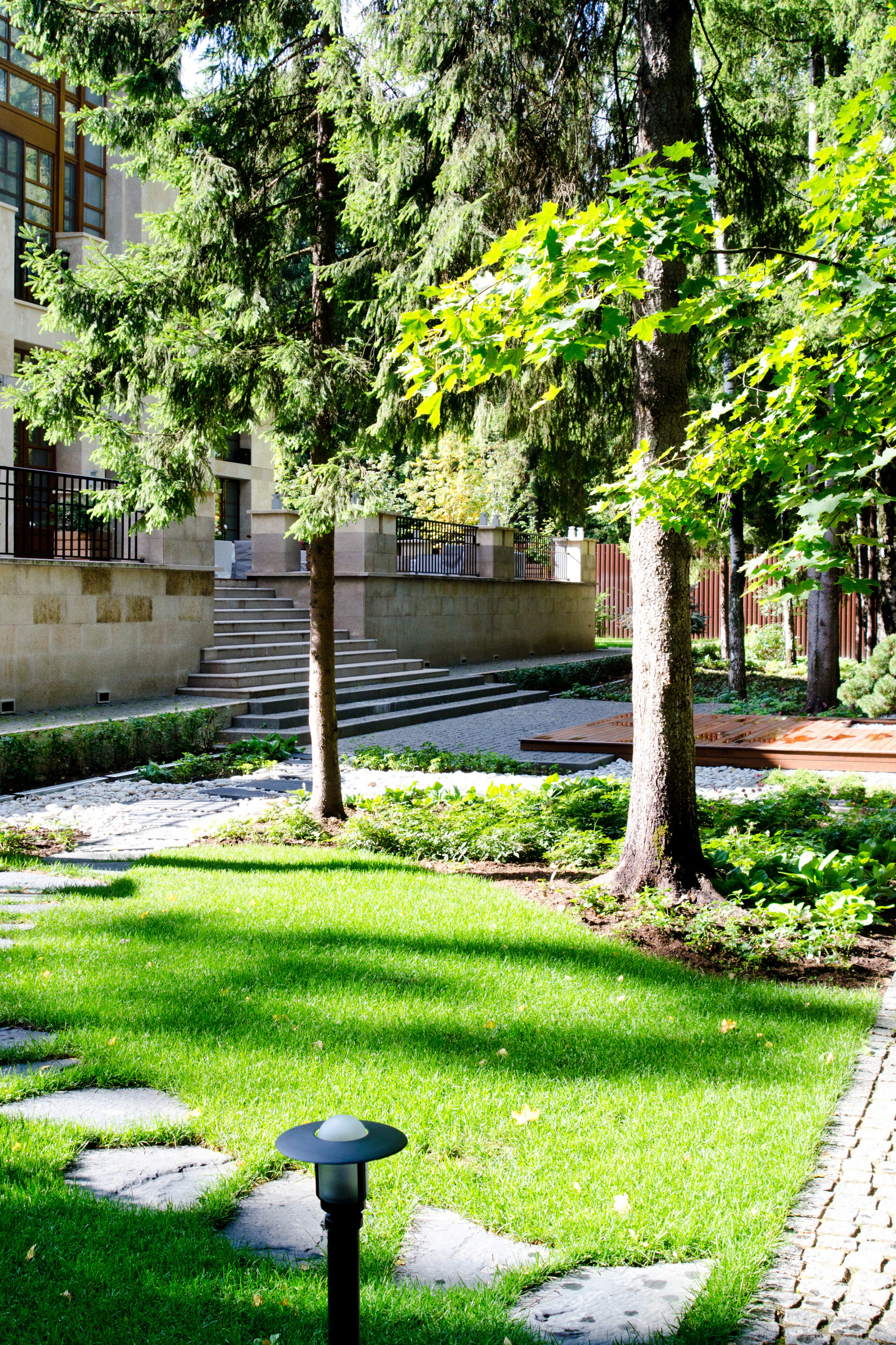 Проект недели: Регулярный и пейзажный сад на лесном участке