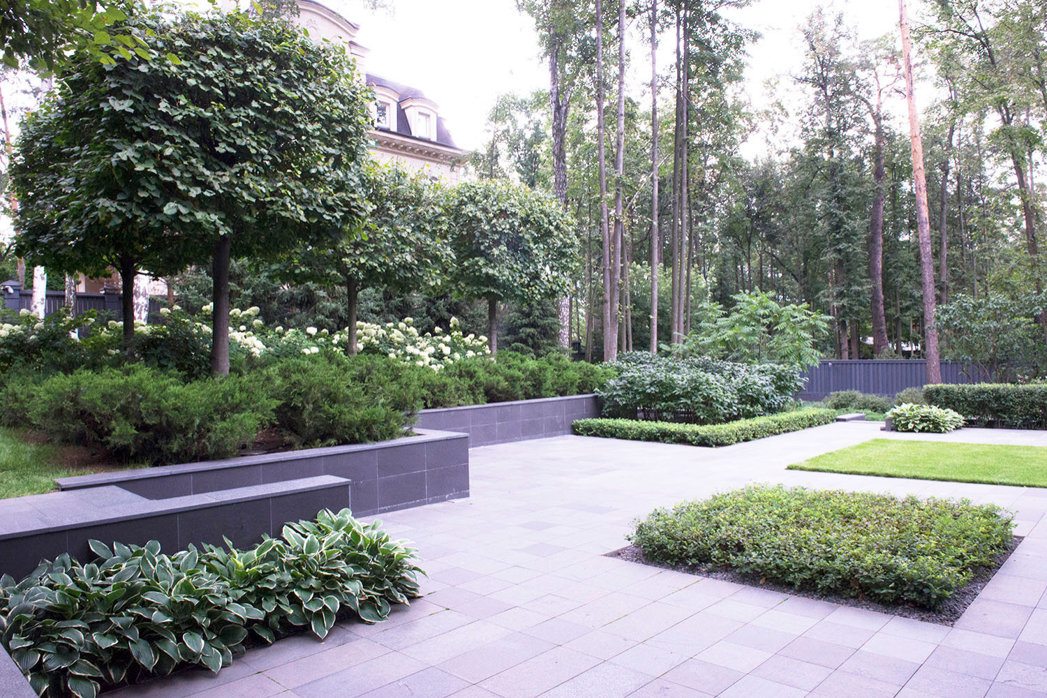 Проект недели: Модернистский сад на нескольких уровнях