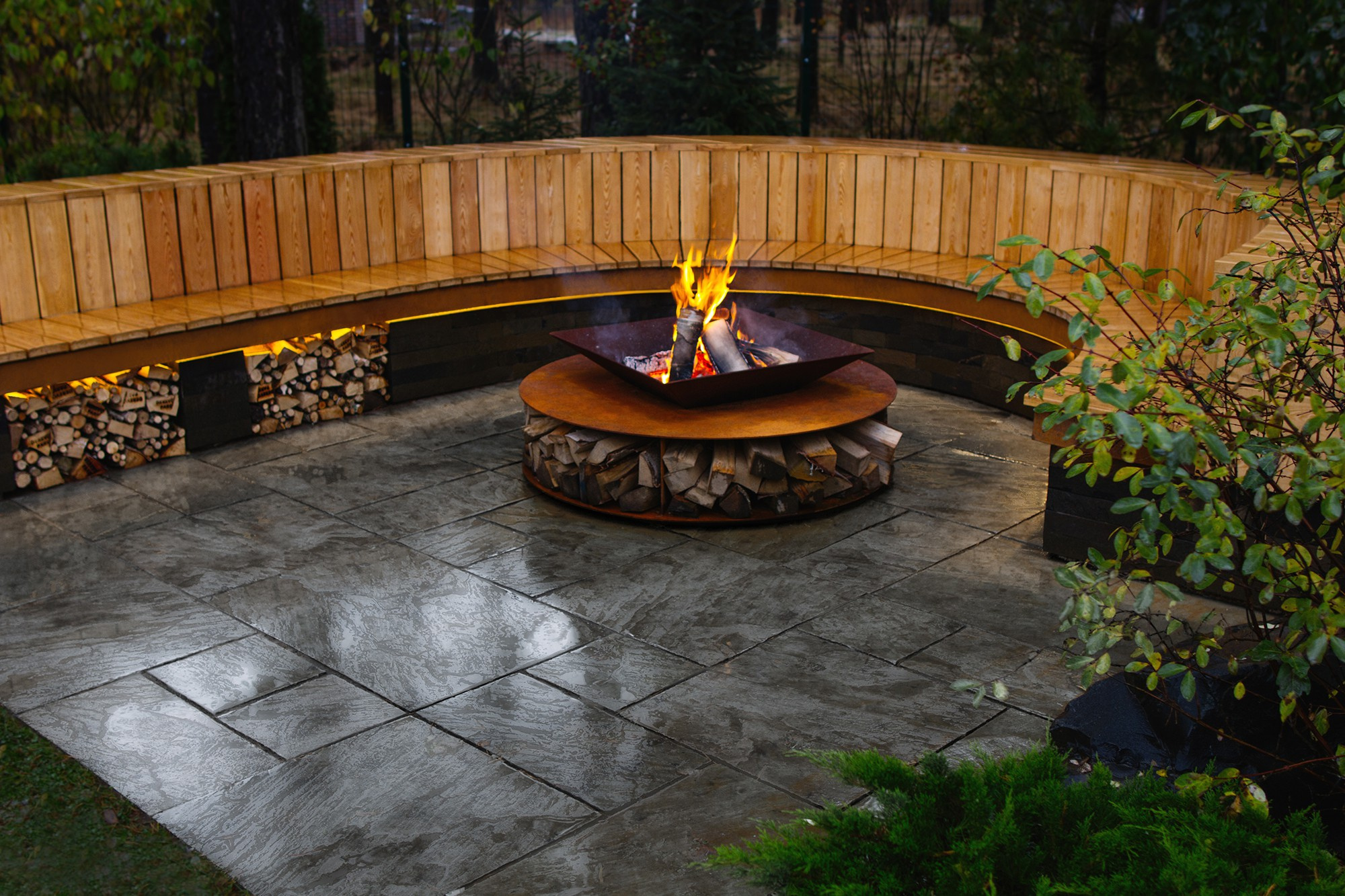 Просто фото: Чаша для костра — 29 идей