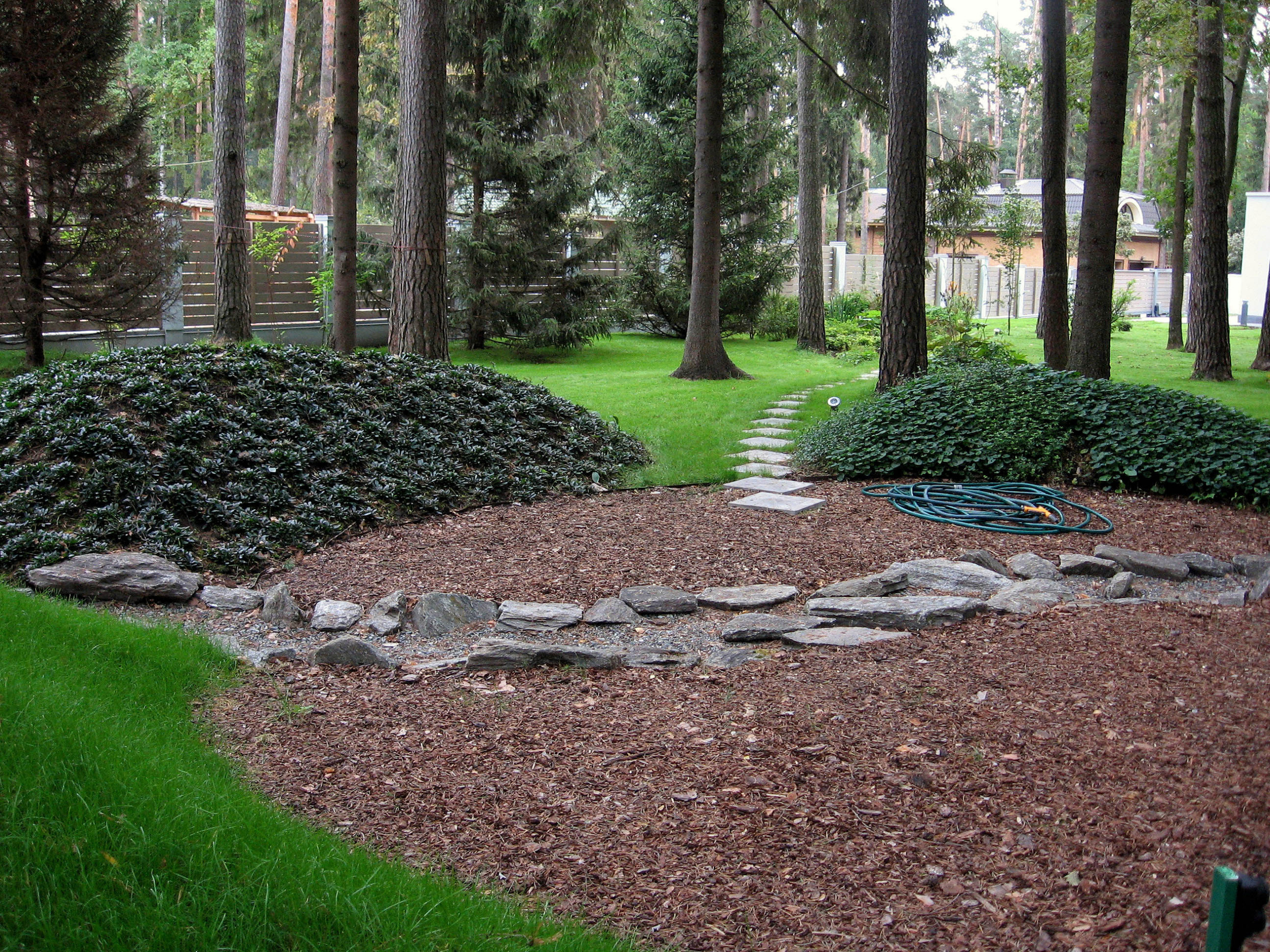 Как правильно: Отвести лишнюю воду с участка