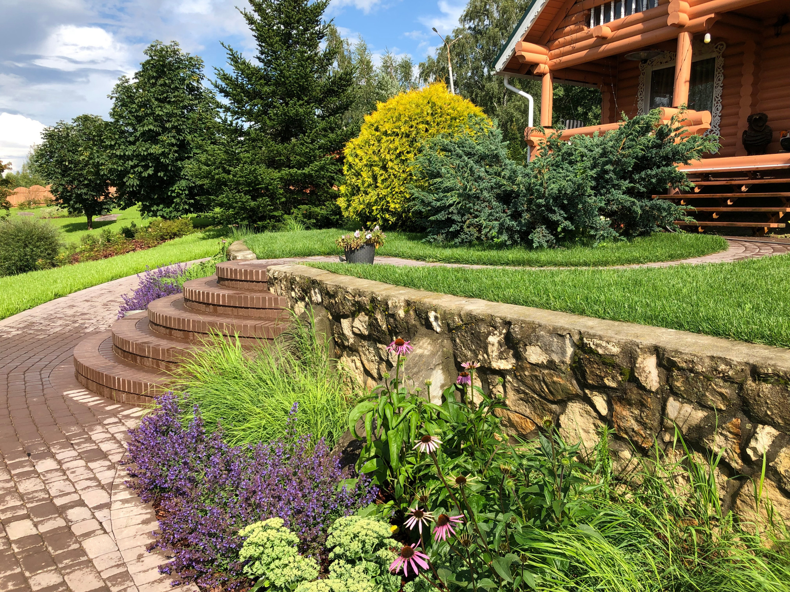 В гостях: Переделка природного сада у каскада прудов