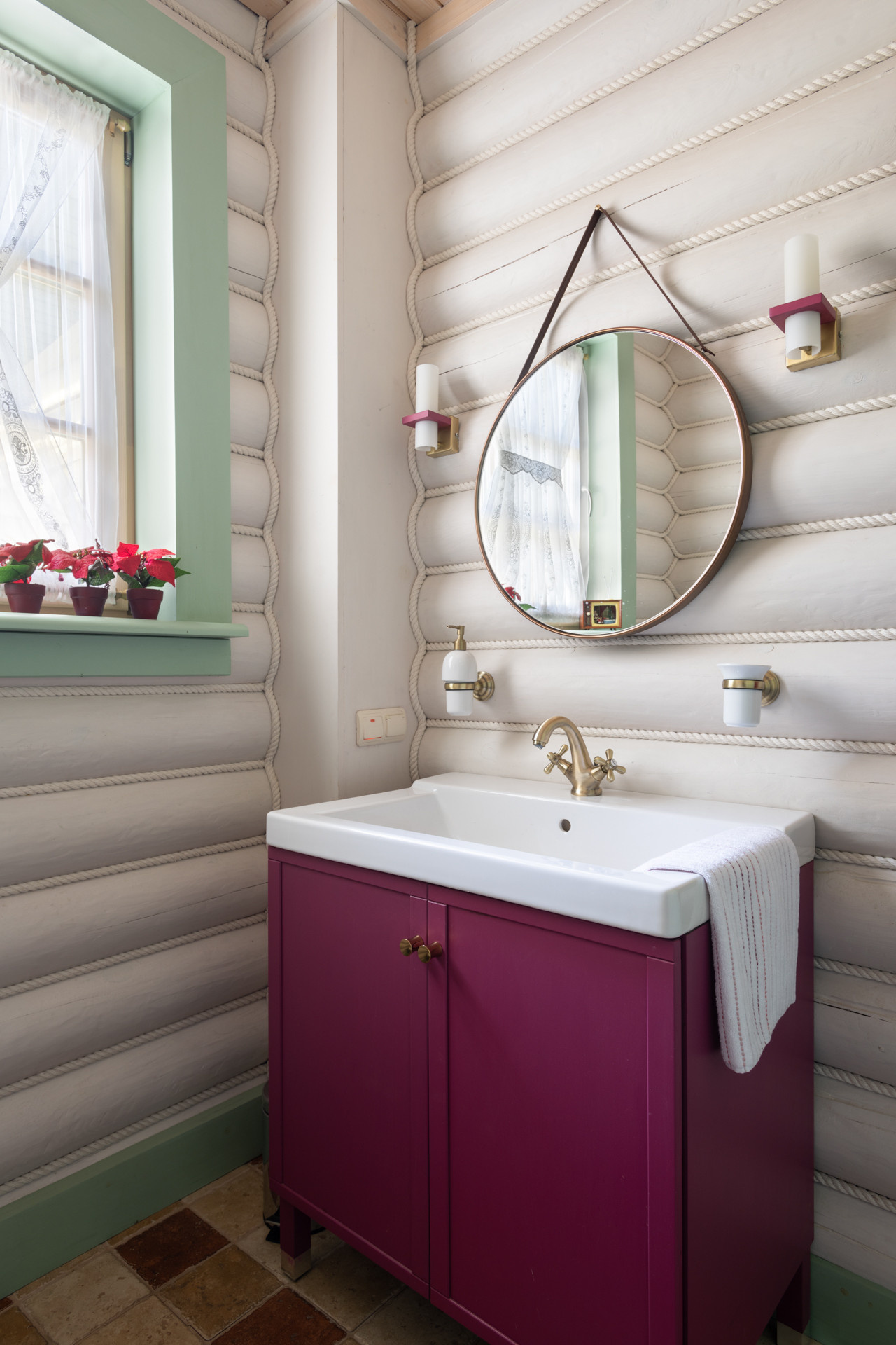 До и после: Обновление бревенчатого дома