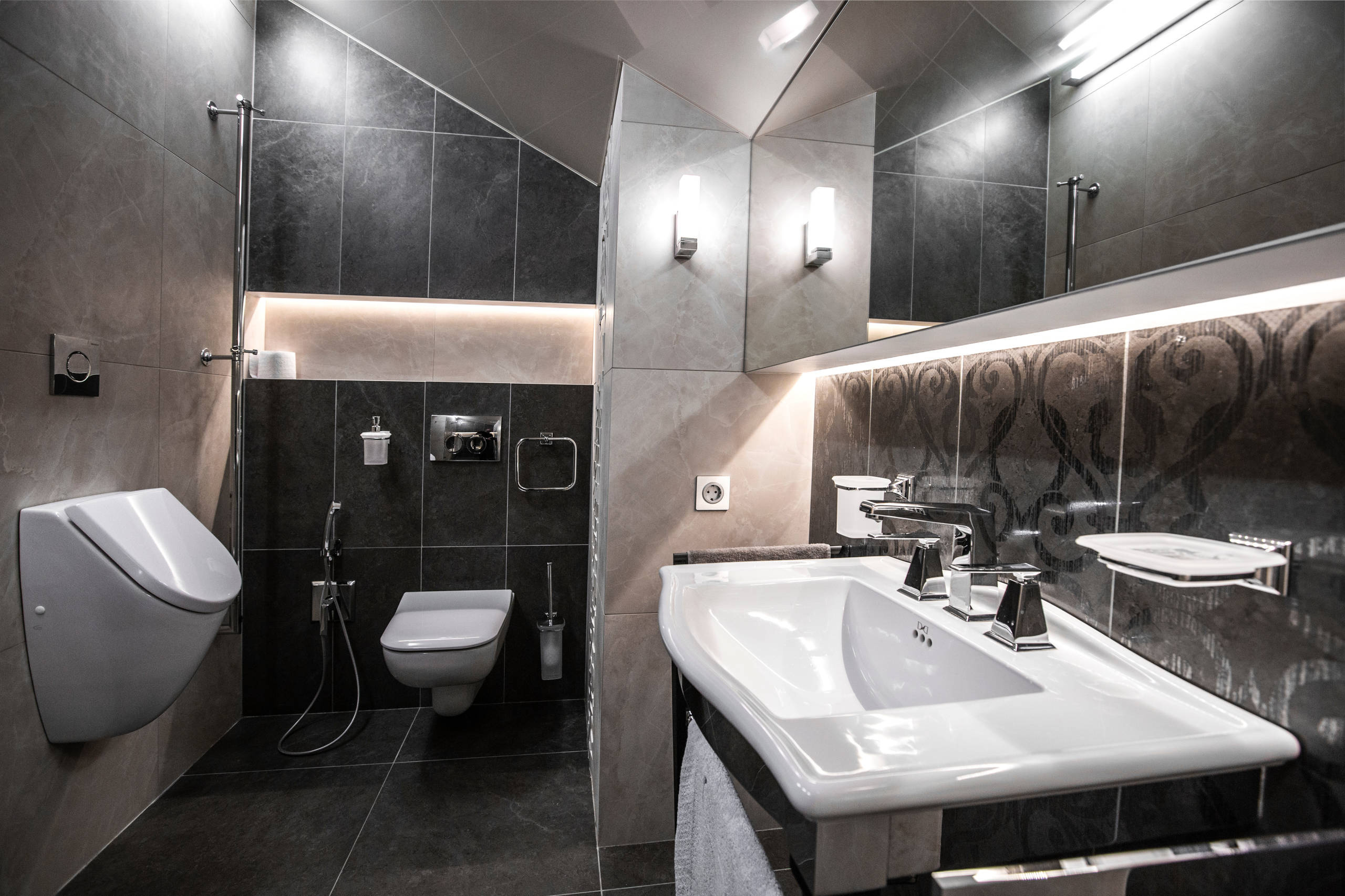 Проект недели: Гостевой дом с диваном-волной