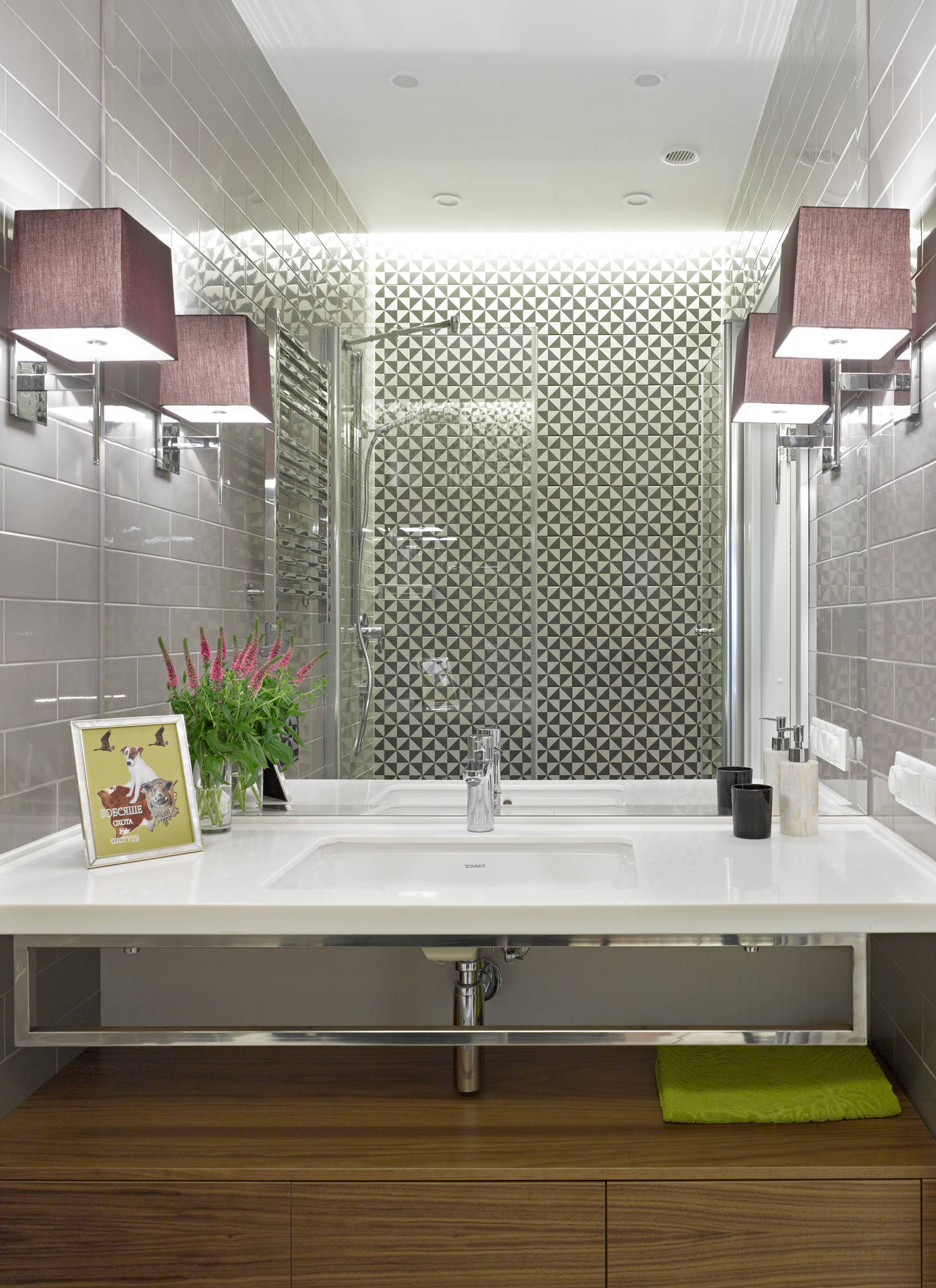 Фотоохота: 93 идеи для освещения зеркала в ванной комнате