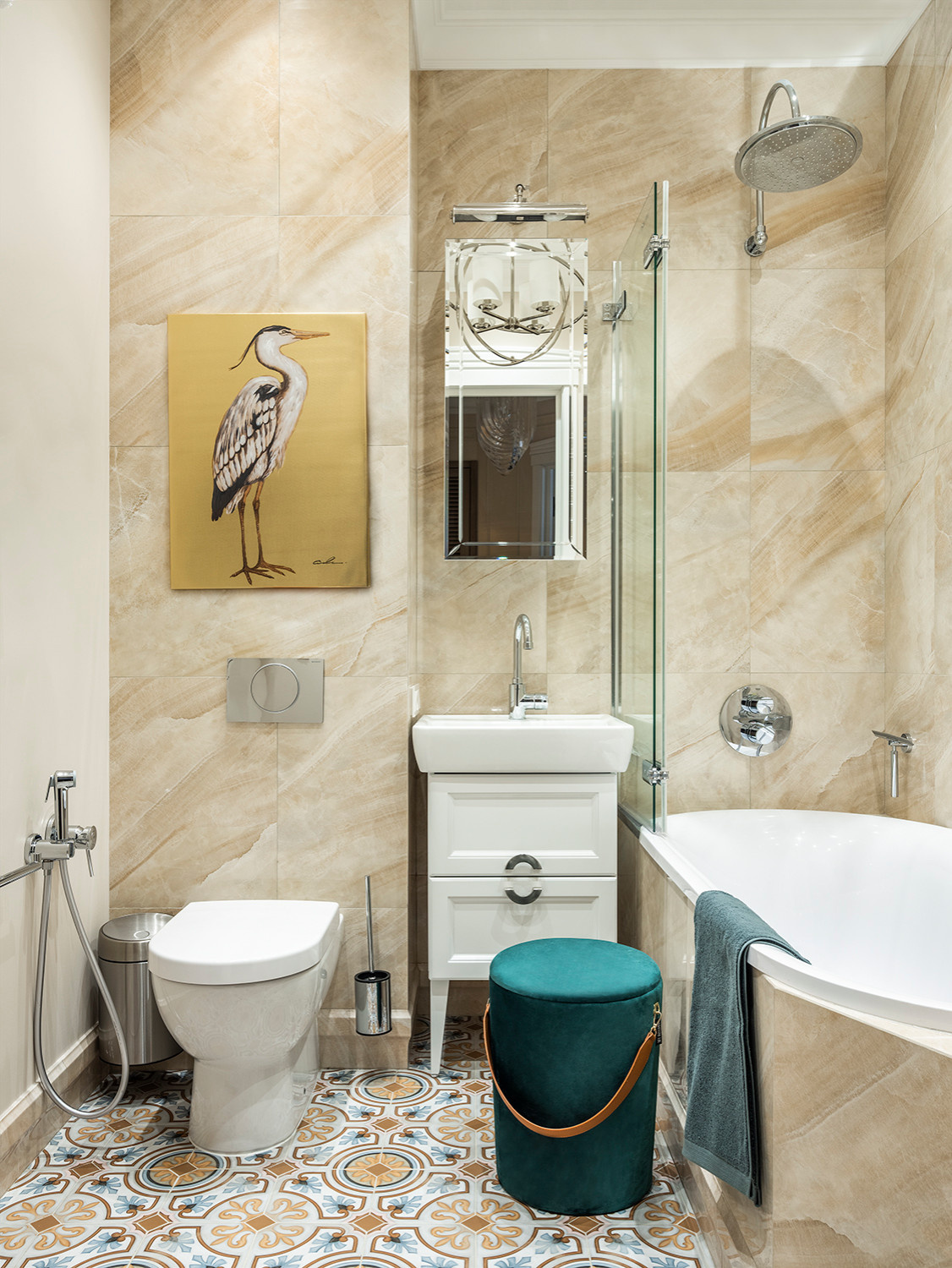 Houzz тур: Квартира как отель — соединенная из трех малогабариток