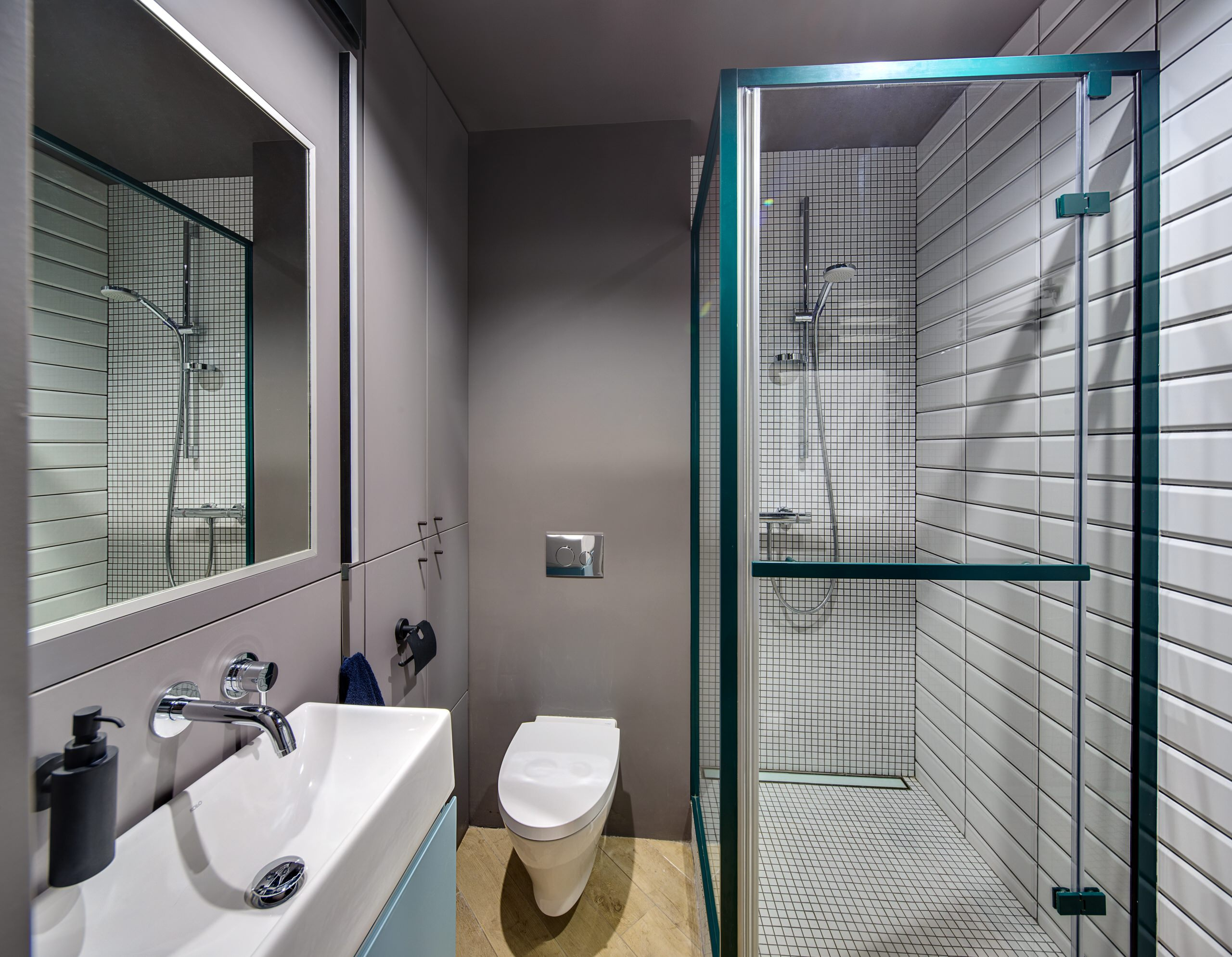 Houzz Украина: Интерьер для холостяка и кошки