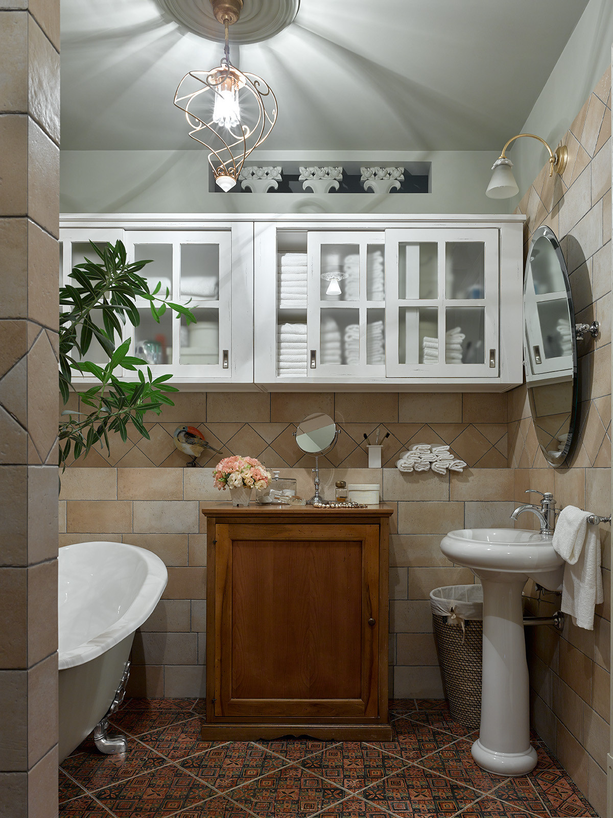 В гостях: Квартира дизайнера в стиле загородного дома