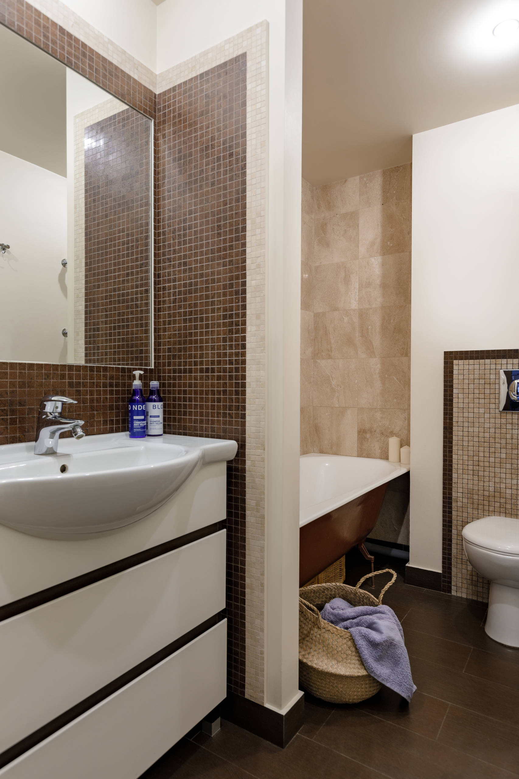 В гостях: Из «двушки» — «трешка» 43 кв.м для сестры дизайнера