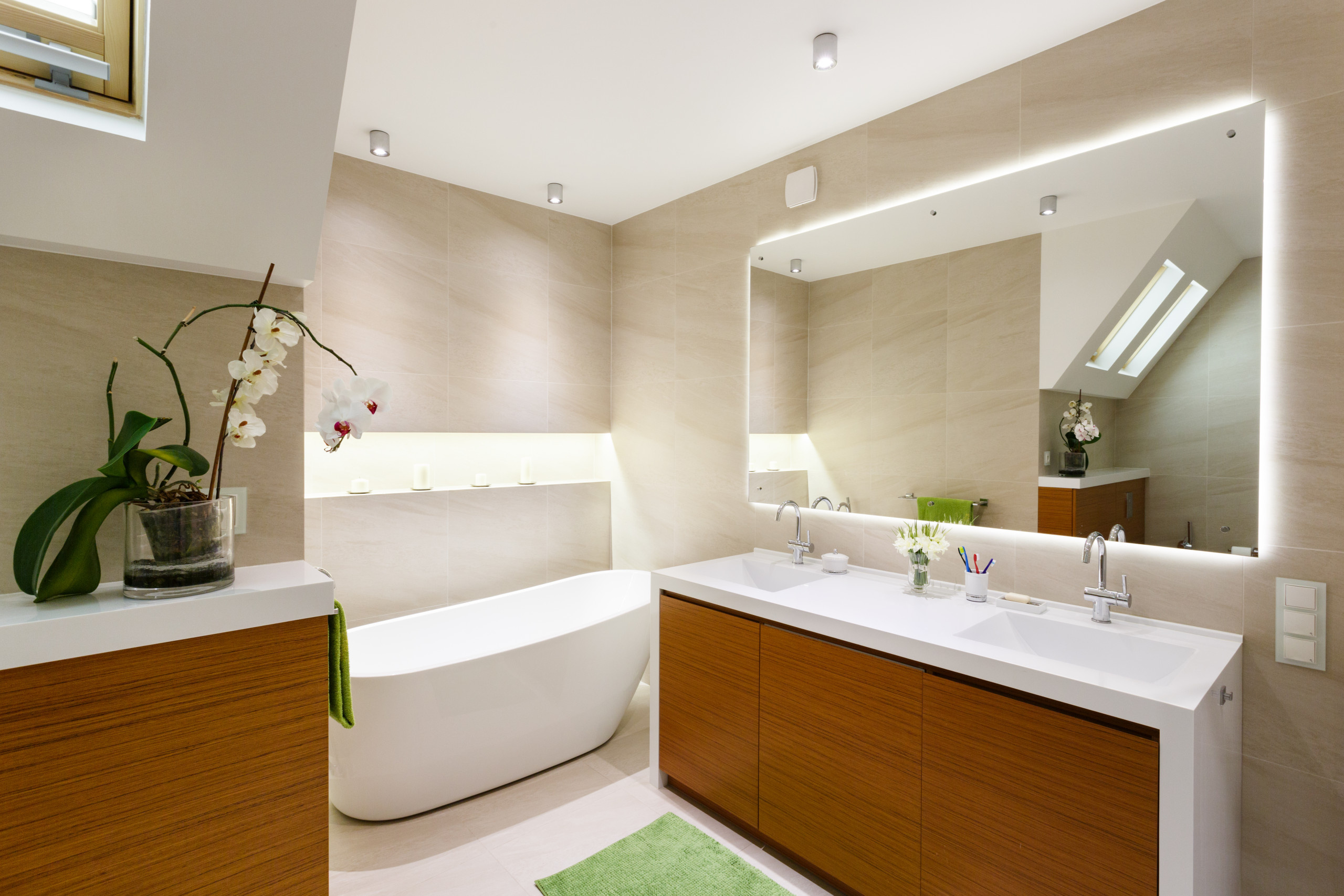 Houzz тур: Бирюзовая волна на сером песке в квартире в Калининграде