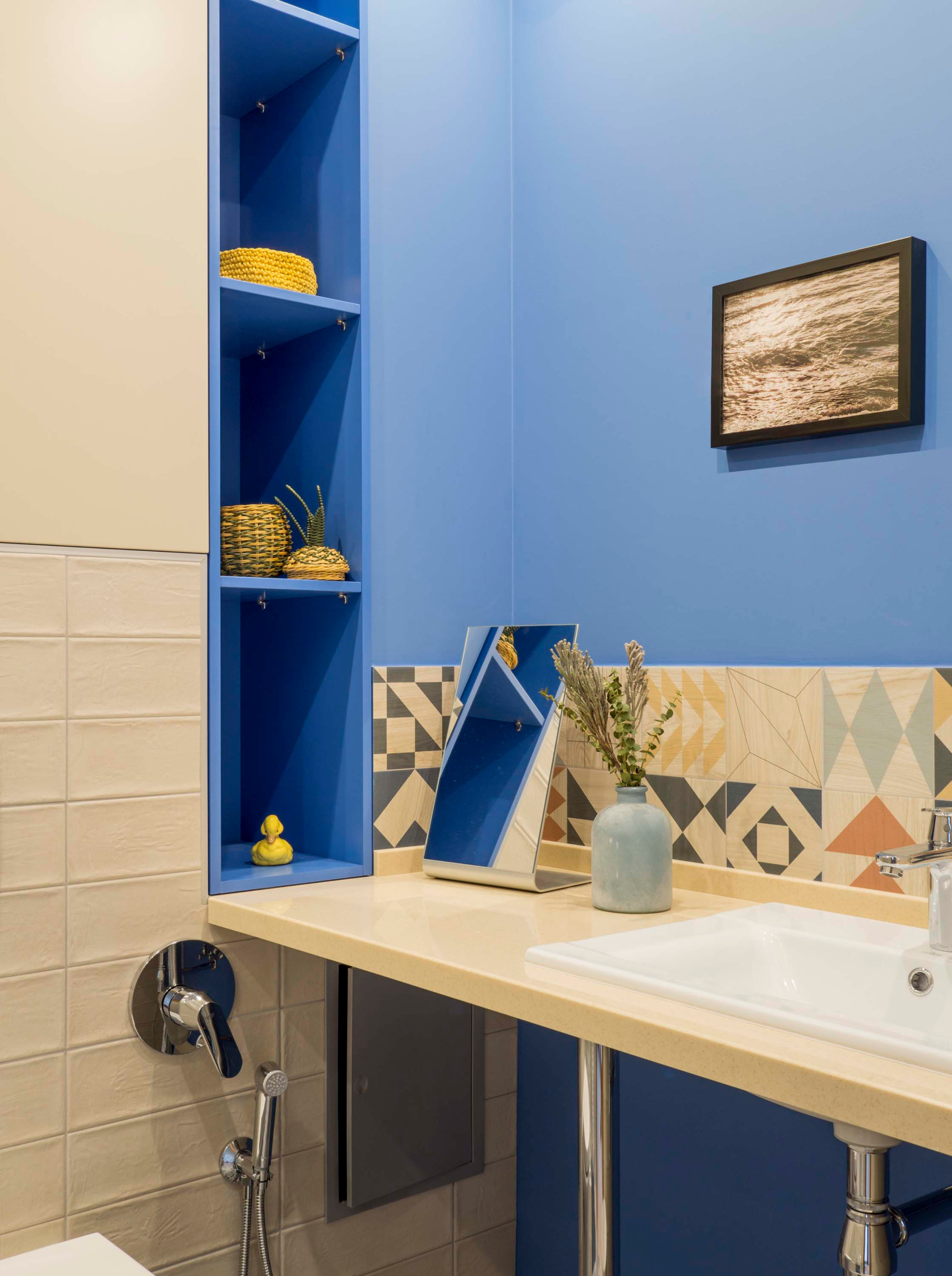 Houzz тур: Квартира в Нижнем Новгороде с яркими потолками