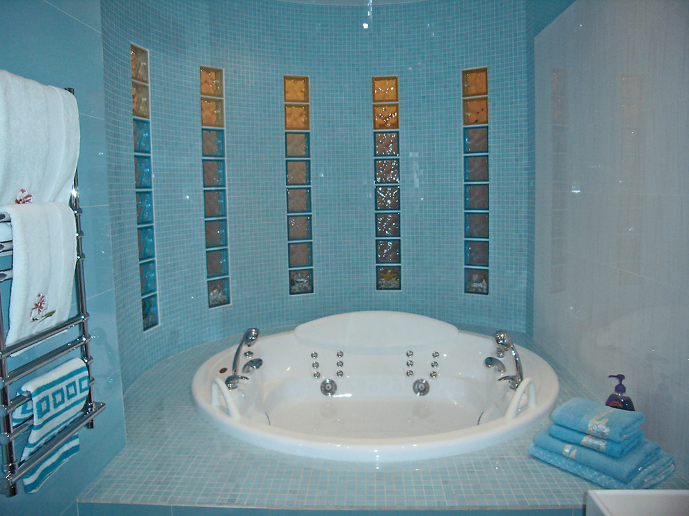 Blue Bathroom