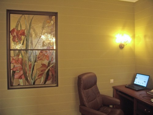 art glass nesr home office