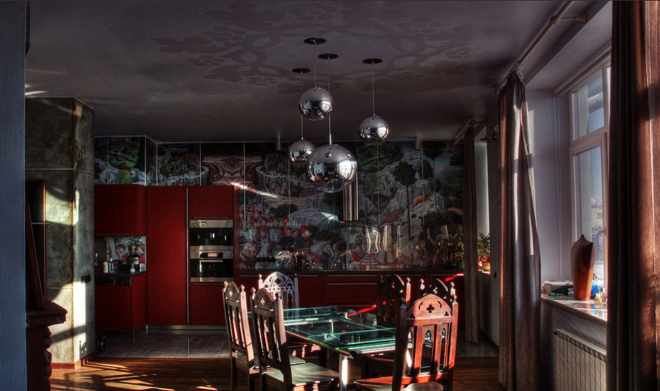 Medieval theme appartment