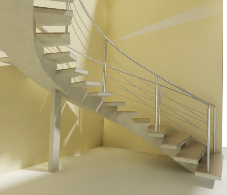 interior stair, Holiday inn, Chelyabinsk