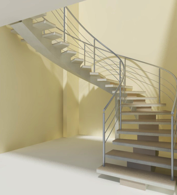 interior stair, Holiday inn, Chelyabinsk