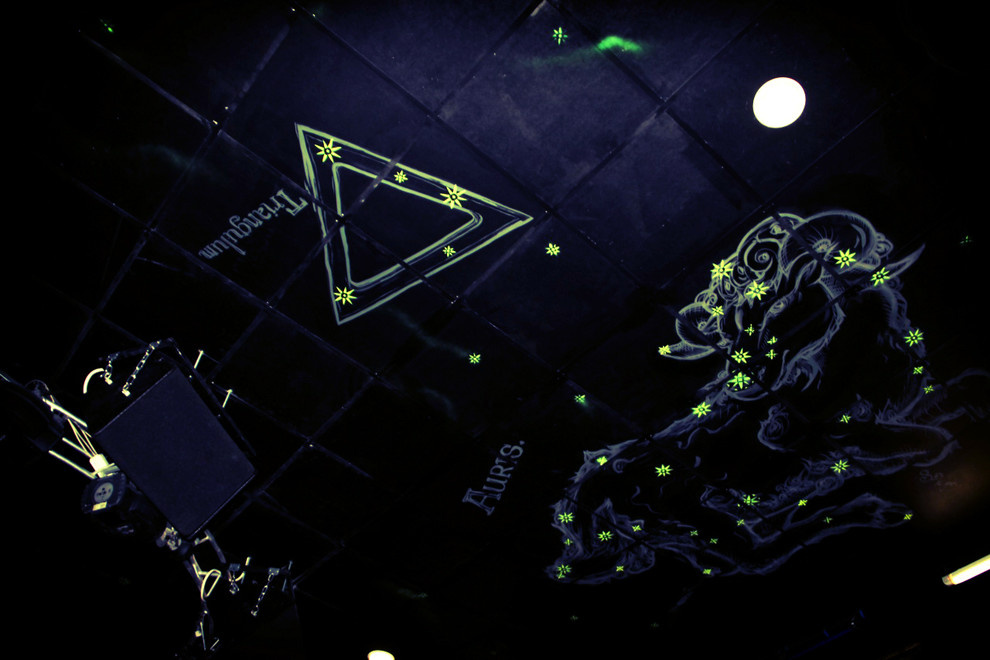 Murals on the ceiling