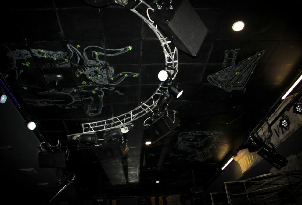 Murals on the ceiling