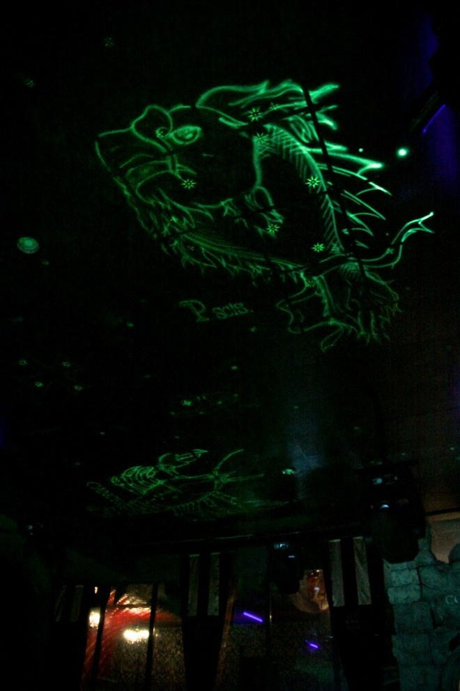 Murals on the ceiling