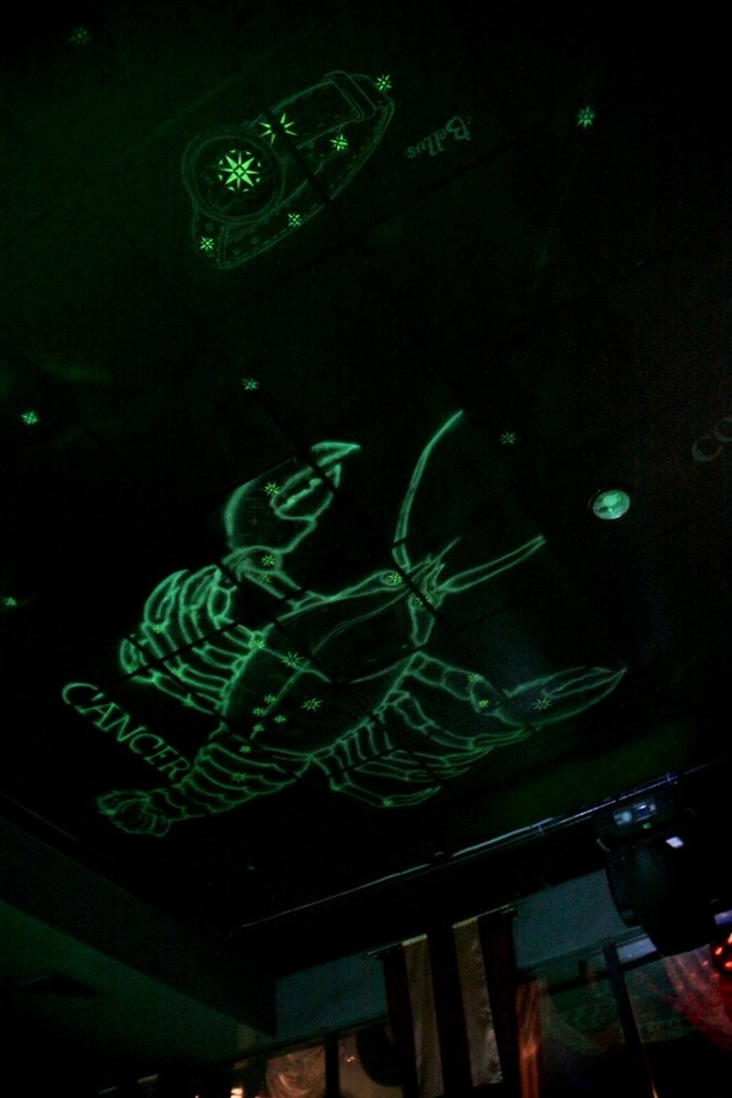 Murals on the ceiling