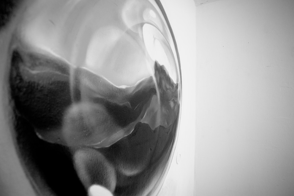 "Black sphere" in the bedroom