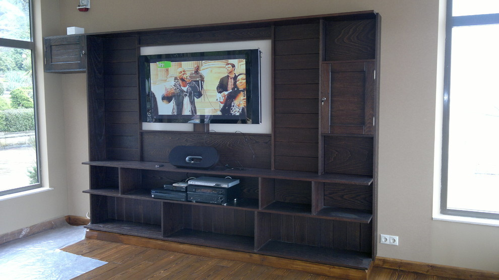 Designer's project for private flats, restaurants and hotels
