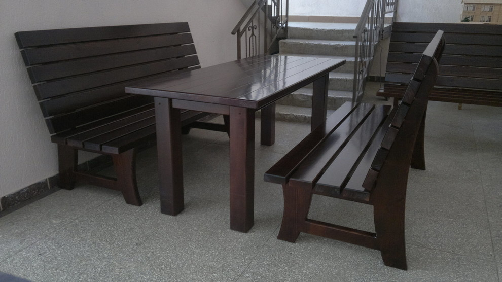 Designer's project for private flats, restaurants and hotels