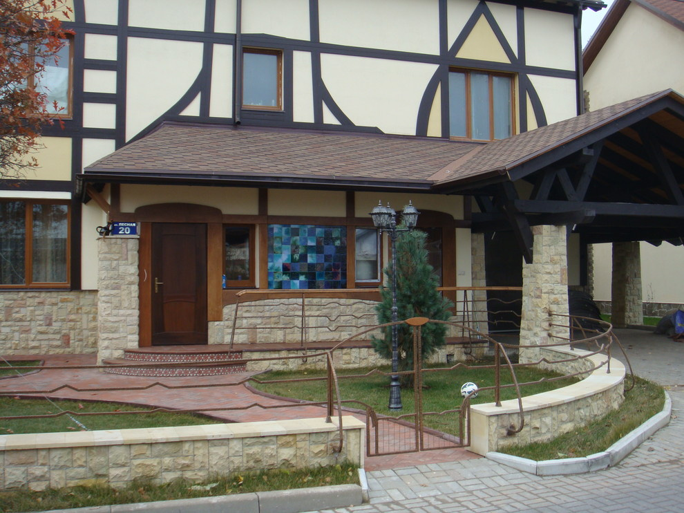 Group of townhouses