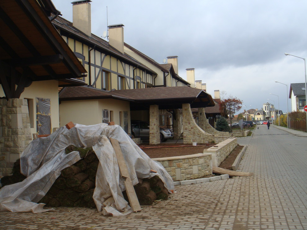 Group of townhouses