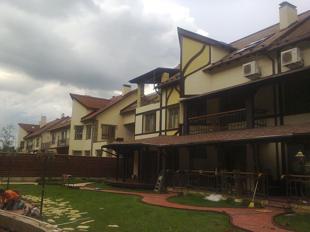 Group of townhouses