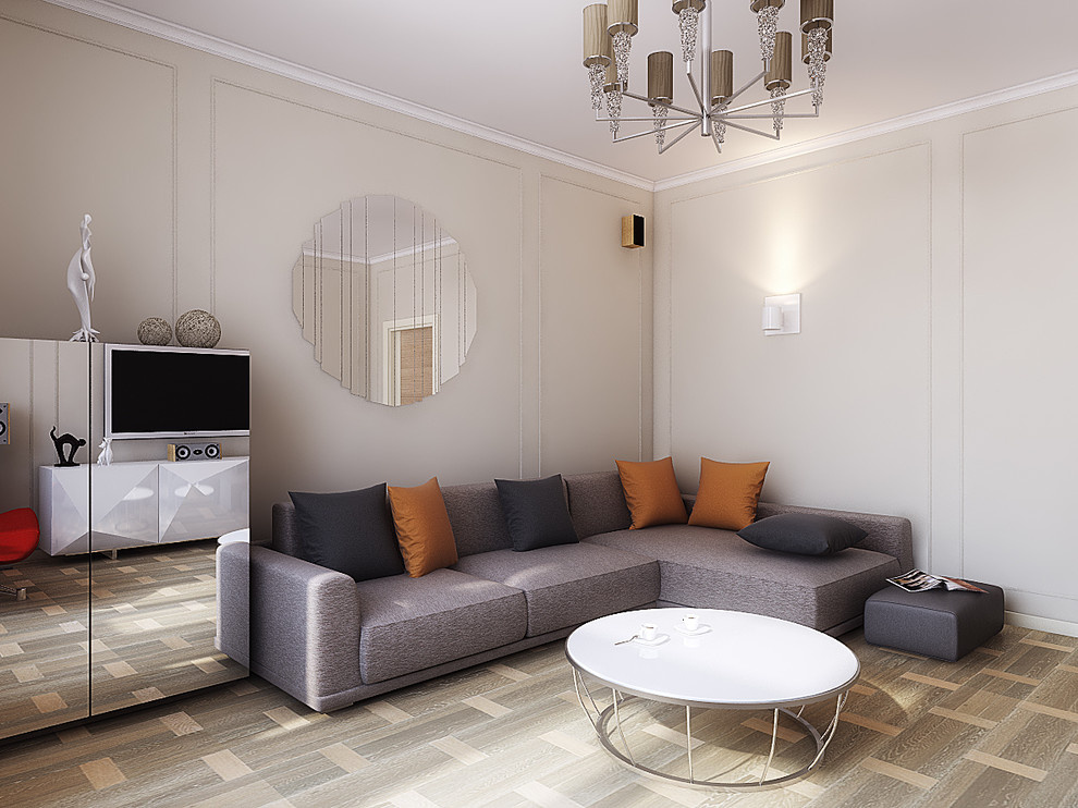Profsoyuznaya apartment 100m, 3d project