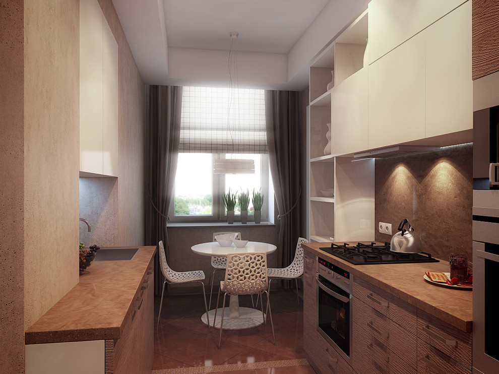 Profsoyuznaya apartment 100m, 3d project