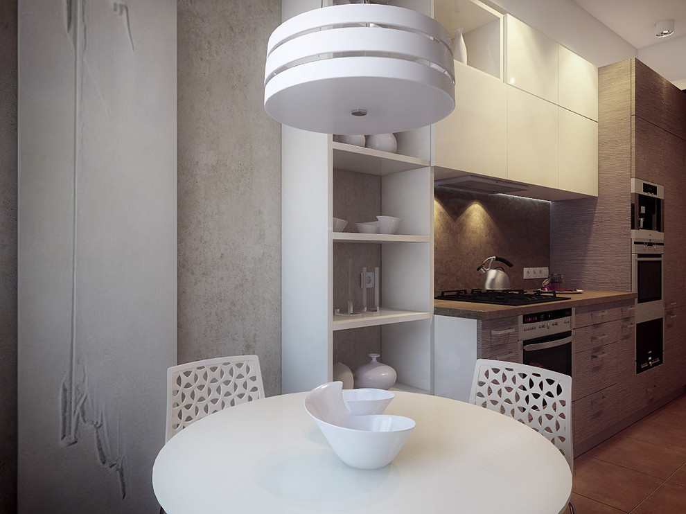 Profsoyuznaya apartment 100m, 3d project