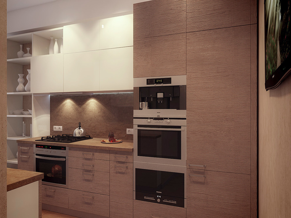 Profsoyuznaya apartment 100m, 3d project
