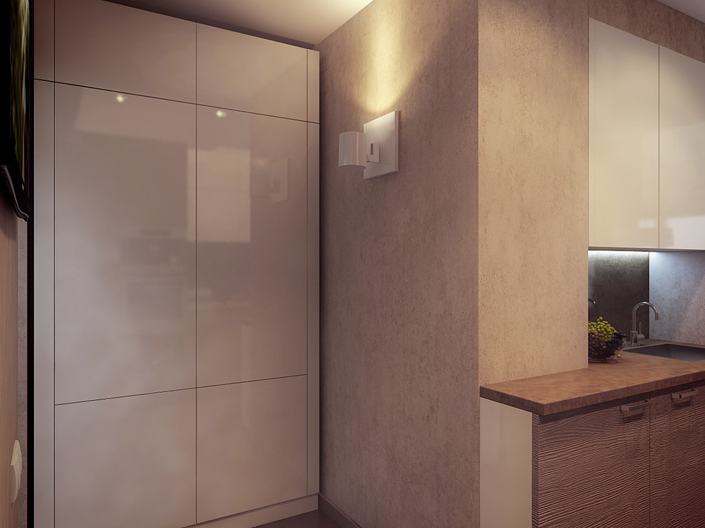 Profsoyuznaya apartment 100m, 3d project