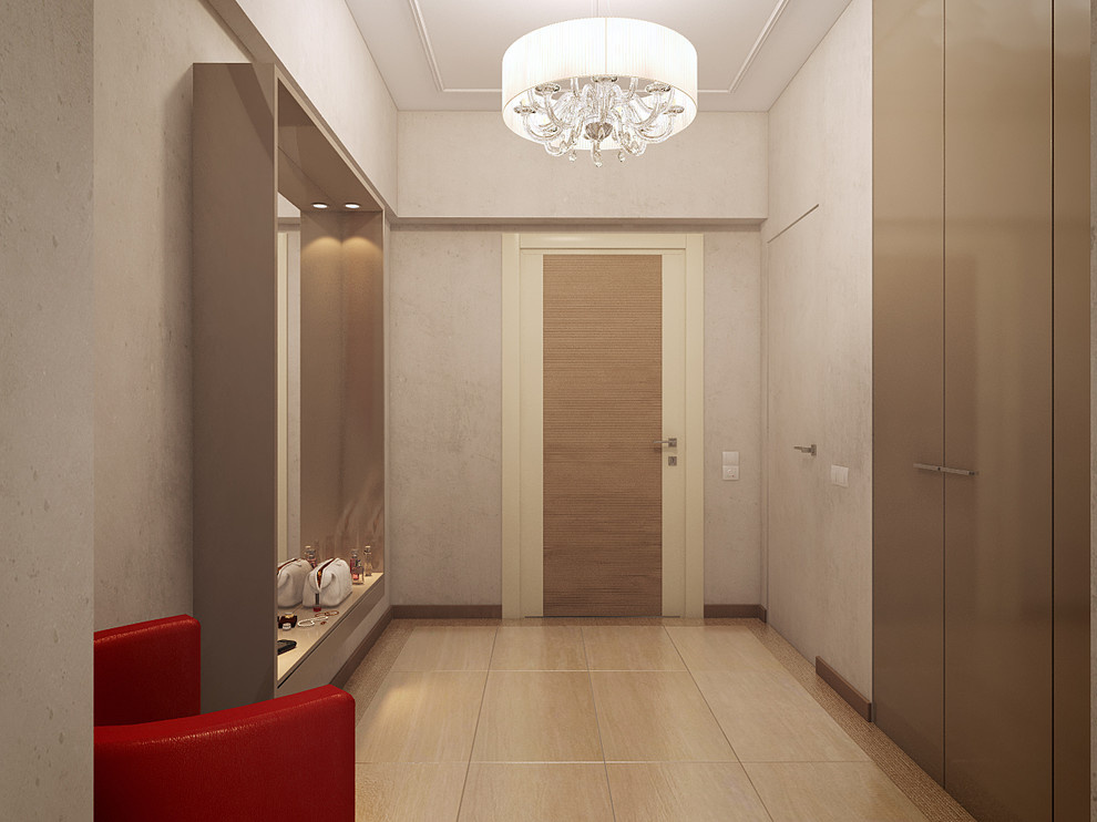 Profsoyuznaya apartment 100m, 3d project