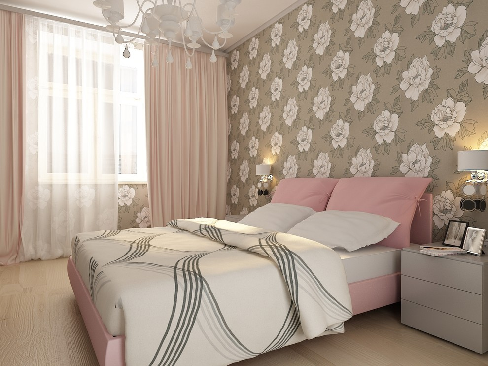 Profsoyuznaya apartment 100m, 3d project
