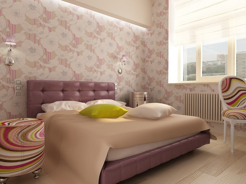 Profsoyuznaya apartment 100m, 3d project