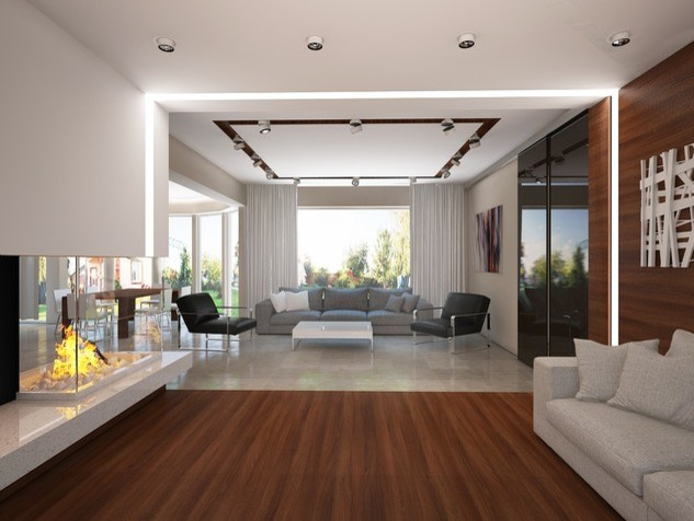 Modern house in Riga