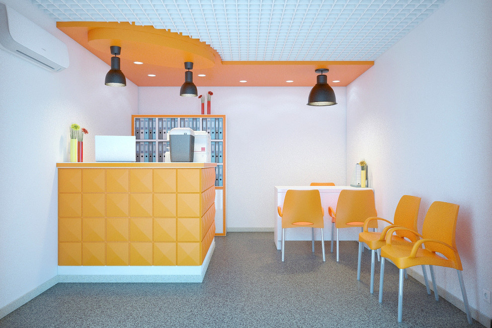 Minimalist office interior