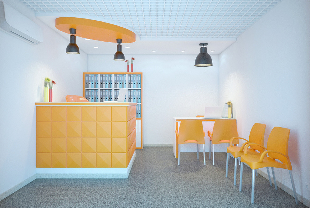 Minimalist office interior