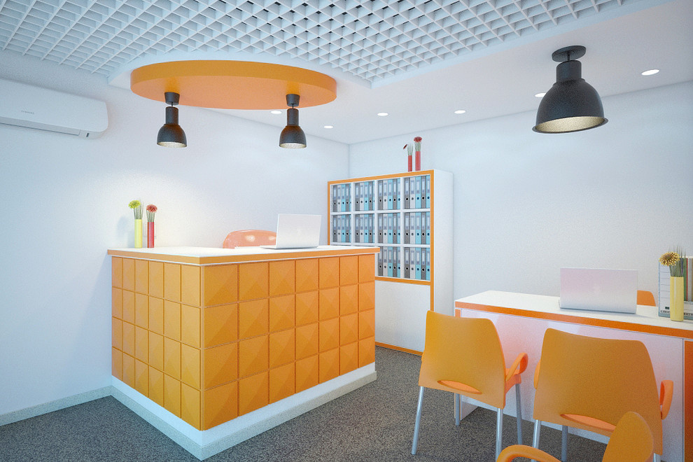 Minimalist office interior