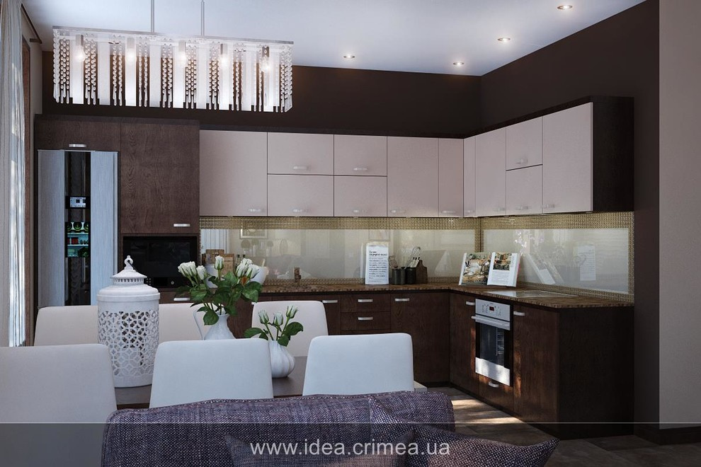 Contemporary house interior design in Sevastopol