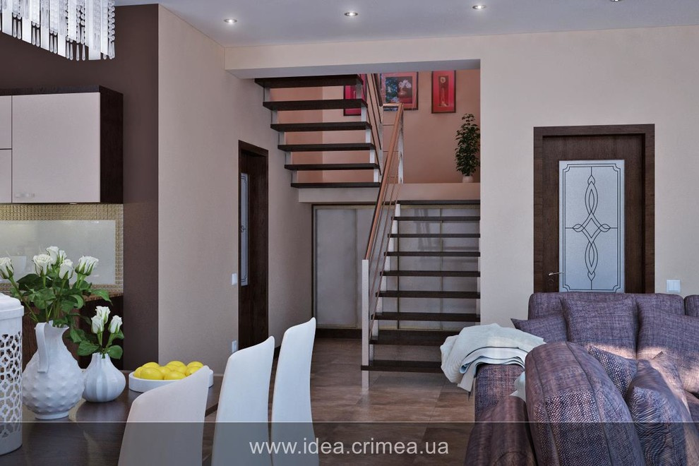 Contemporary house interior design in Sevastopol