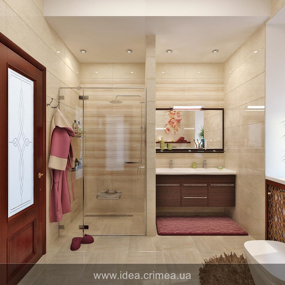 Contemporary house interior design in Sevastopol